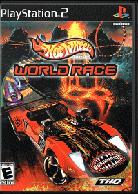 Hot Wheels World Race Playstation 2 US box art
